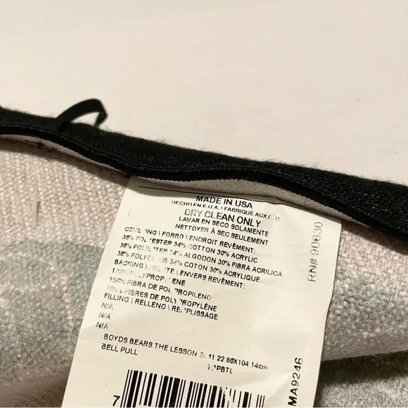 Vintage The Lesson Classroom Bedroom Tapestry Wall Hanging Banner Boyds Bears - Picture 10 of 16